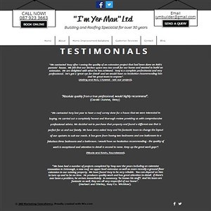 Website Development Review Page