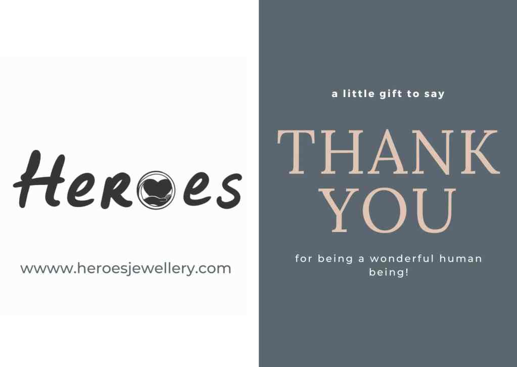 Heroes-Thank-You-Postcard-Generic-Message - 360 Marketing Consultancy – Marketing Strategy & Architecture for SMEs Heroes Jewellery Thank You Postcard