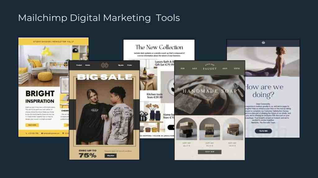 7 Popular Digital Marketing Tools to Plan and Execute Your Strategy - Mailchimp